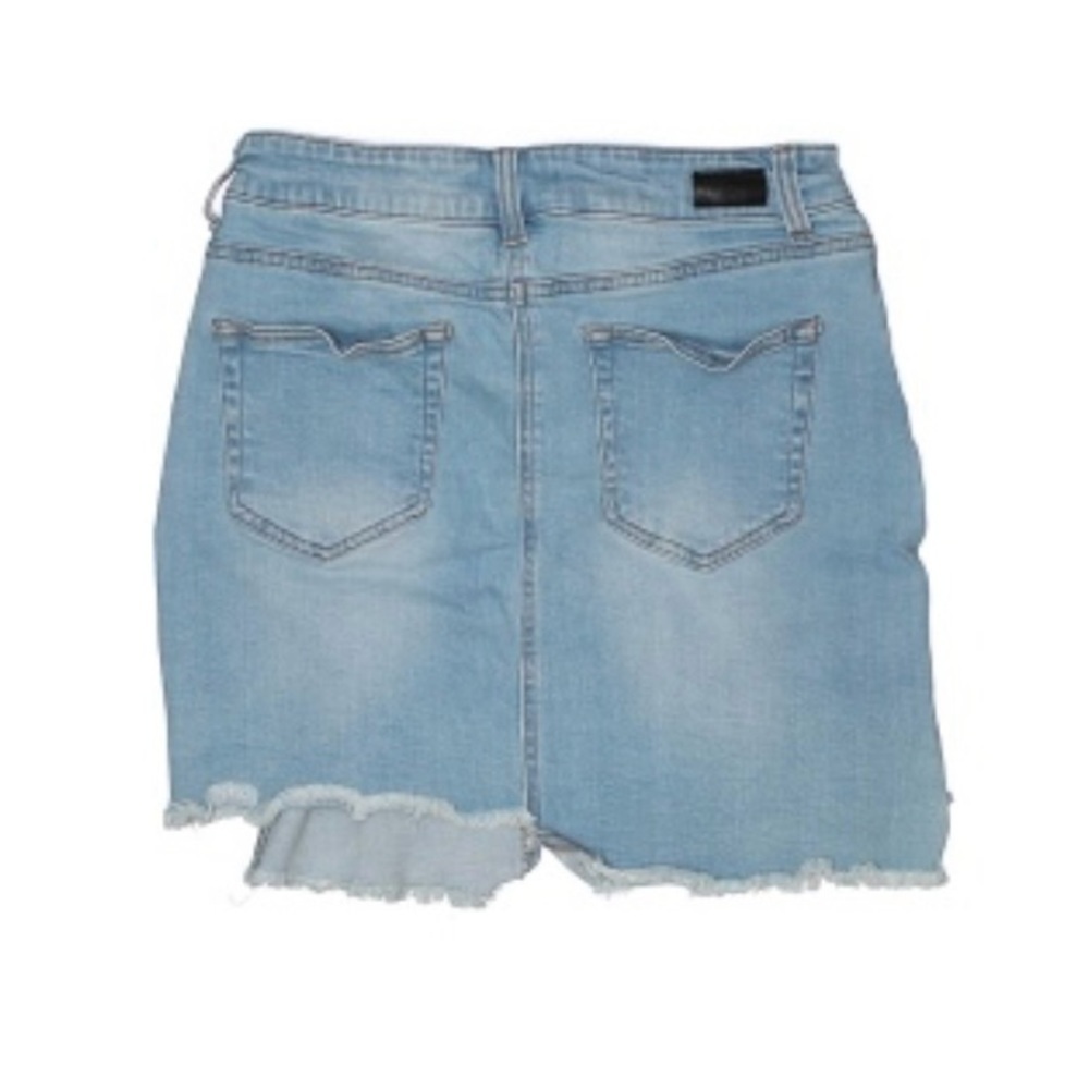 Black Label by C'est Toi denim skirt.  Size medium. Waist flat 14”.